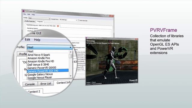 PowerVR Tools Overview смотреть онлайн