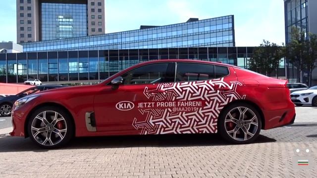KIA Stinger GT - Interior, Exterior Walkaround - IAA Auto Show смотреть онлайн