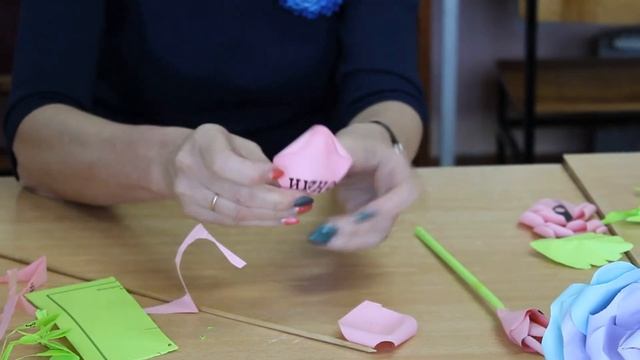 Мастер-класс "Розочка" , педагог Родионова Е.В. смотреть онлайн