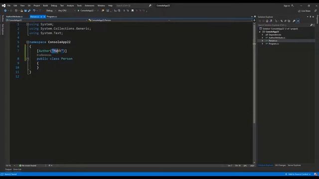 Attributes in C# смотреть онлайн