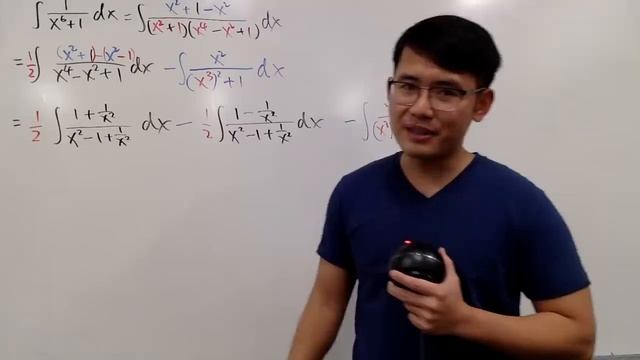 Integral of 1/(x^6+1) without partial fractions! смотреть онлайн