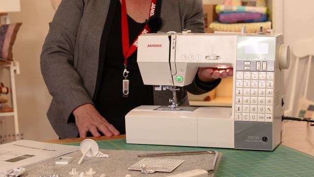 Janome DKS100 Sewing Machine Overview смотреть онлайн