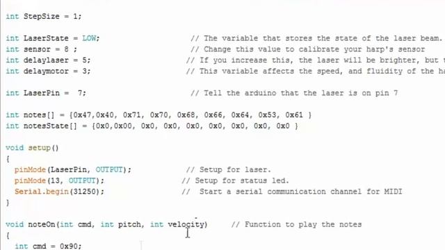 Laser Harp Code Conversion смотреть онлайн