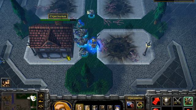 Warcraft III: 2022. Очищение Стратхольма. Часть №10. Прохождение игры. смотреть онлайн