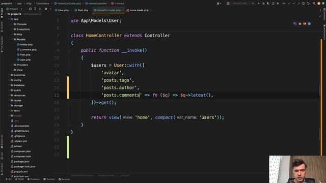 New in Laravel 9.18: Load Nested Relationships As Array смотреть онлайн