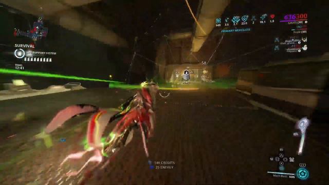 Warframe steel path vs gauss (Ps5) смотреть онлайн