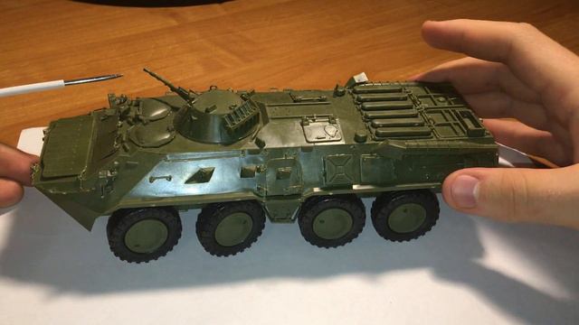 Обзор БТР-80 от TM ZVEZDA в масштабе 1:35 смотреть онлайн