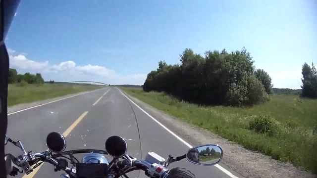 Поездка во Владимир часть 2 - ая. На Yamaha xvs 1100 Drag star classic смотреть онлайн