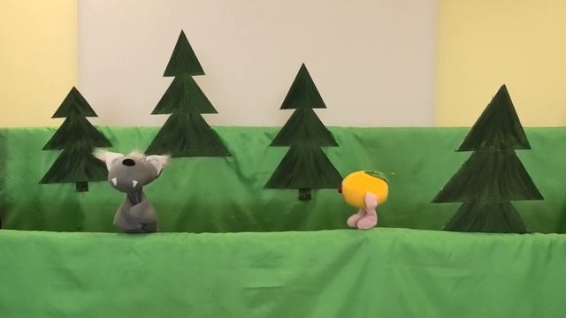 "Новые приключения Колобка и Серого Волка" . (Библиотечный театр кукол "Игрушка"). смотреть онлайн