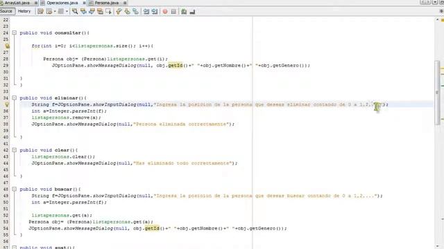 Explicación de ArrayList Java Netbeans смотреть онлайн
