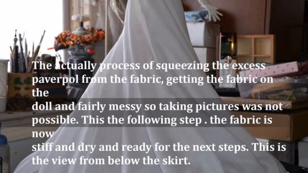 Vernal Equinox spinning yard art doll Paverpol and creative paperclay tutorial