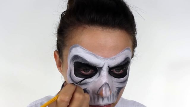 Skull Face Painting | Ashlea Henson смотреть онлайн