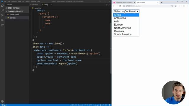 GraphQL Client Tutorial With Fetch смотреть онлайн