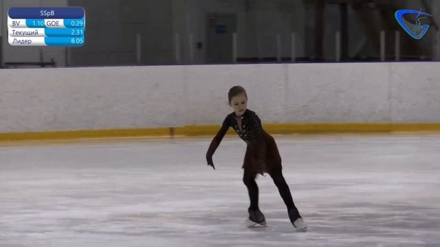 Дарья Гавриловская (2015 г.р II половина), 3 юношеский разряд. Фигурное катание на коньках смотреть онлайн