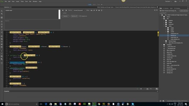 Rasa Tutorial: Change the logo/tagline font size/family (Dreamweaver) смотреть онлайн