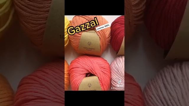 Обзор пряжи Gazzal Organic Baby cotton смотреть онлайн