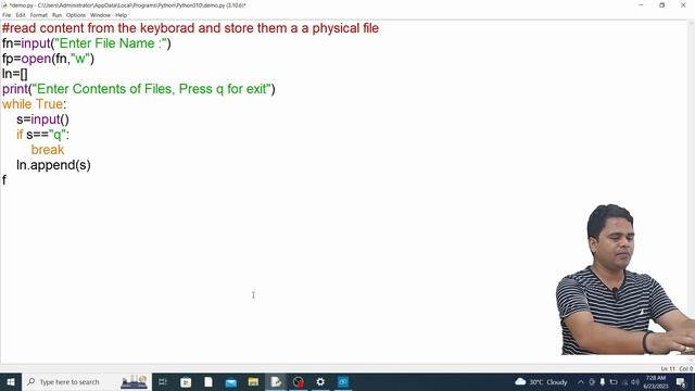 EP-33(Python Tutorial): File Handling | Part-1 | create file | read file | append file смотреть онлайн