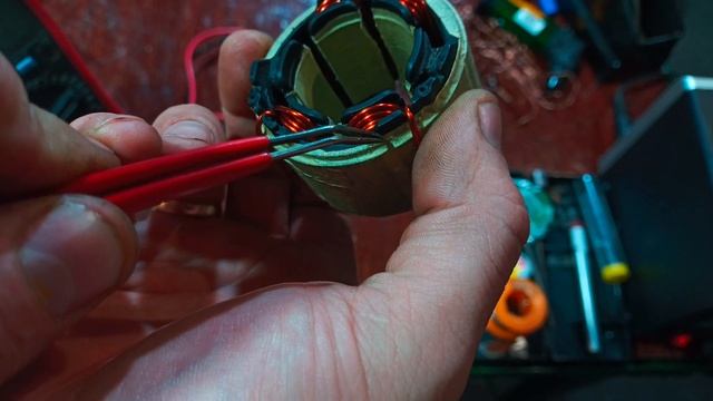 Перемотка безщеточного двигателя своими руками (электроинструмент) BLDC смотреть онлайн