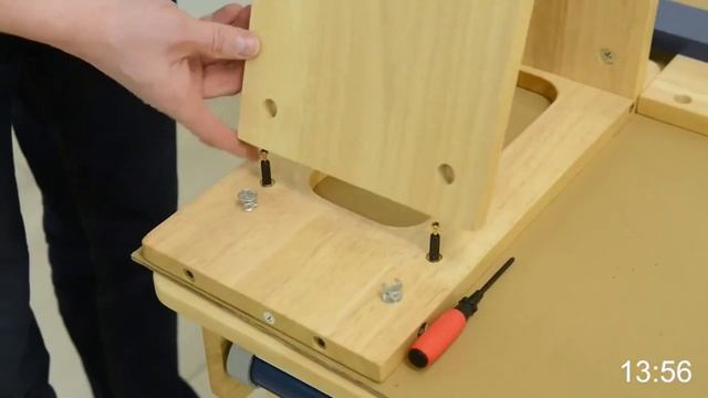 Видеоинструкция по сборке детской растущей парты "Mealux Oxford Wood" смотреть онлайн