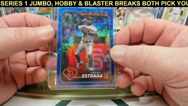 2024 TOPPS SERIES 1 - 10 BLASTER BOX BREAK #19 - LIVE 3/2/2024 смотреть онлайн