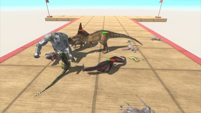 Robot Rex Hunting Siren Head - Animal Revolt Battle Simulator смотреть онлайн