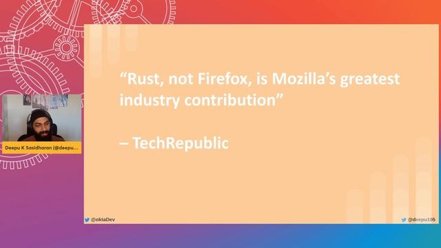 Rust for the Kubernetes Ecosystem - Deepu K Sasidharan - Rust Linz, April 2022 смотреть онлайн