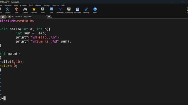 Question.5 C MCQs | What is the meaning of 'void sum (int, int);' in C programming? смотреть онлайн