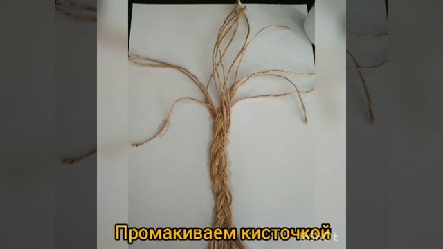 "Весеннее дерево" из ниток смотреть онлайн