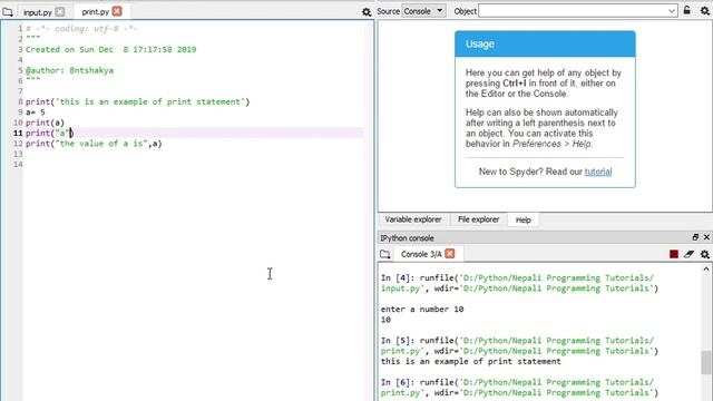#6.Input/Output and comments( Python Programming in Nepali ) смотреть онлайн