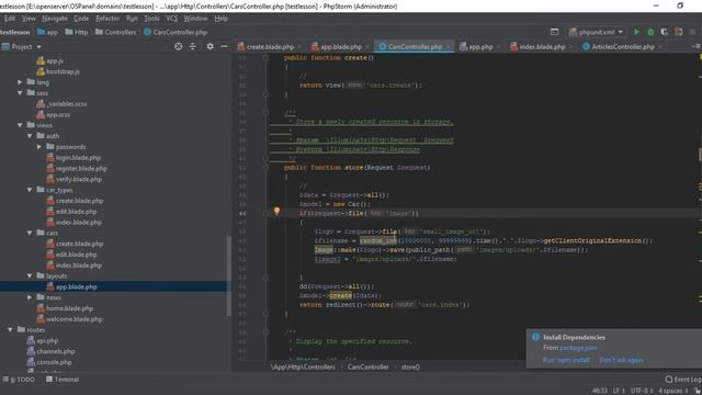 How to upload picture on Laravel - Как загрузить картинку на Laravel - Lesson 9 смотреть онлайн