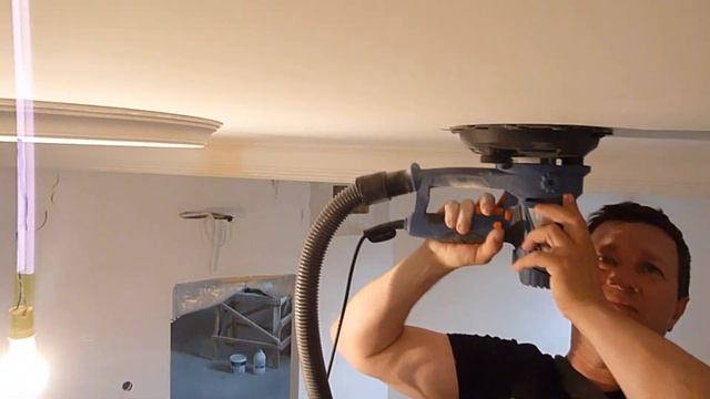 Шлифовка стен перед покраской шлифмашиной от РемБрандт ремонт смотреть онлайн