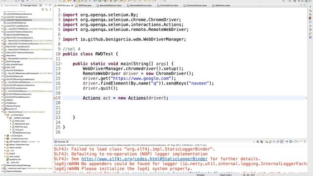 Can't we use RemoteWebDriver = new ChromeDriver()? Selenium Interview Q&A - 5 [Short Answer Series] смотреть онлайн