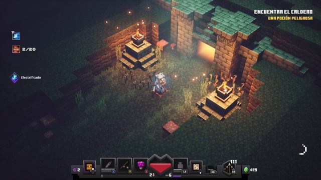 👾 MINECRAFT DUNGEONS "DESDE CERO HASTA ECHOING VOID 💎Minecraft Dungeons End DLC ✨ Pt. 2 смотреть онлайн