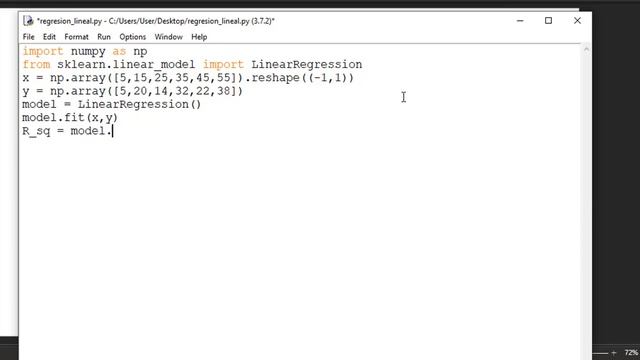 REGRESIÓN LINEAL SIMPLE CON SKLEARN (PYTHON) | MACHINE LEARNING смотреть онлайн