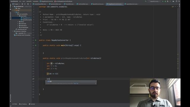 Learn Java Examples - 02 - MegaBytes Converter (Kilobaytı Megabayta Çevirme) #JAVA смотреть онлайн