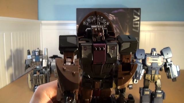 Zeta Toys ZA-07 Combaticons Bruticus Metallic Version - Unboxing смотреть онлайн