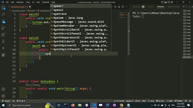 Anonymous Class in Java | Anonymous Inner class in Java | Using Class & Interface | Full Explained смотреть онлайн