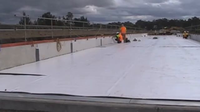 Процесс укладки рулонной гидроизоляции смотреть онлайн