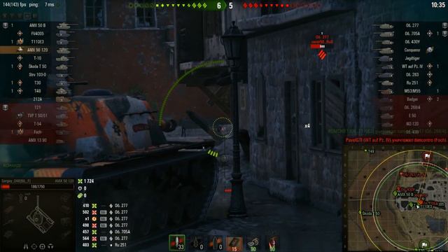 Мастер на AMX 50 120 1 отличительная отметка смотреть онлайн