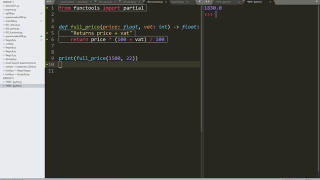 Python module: functools, partial смотреть онлайн