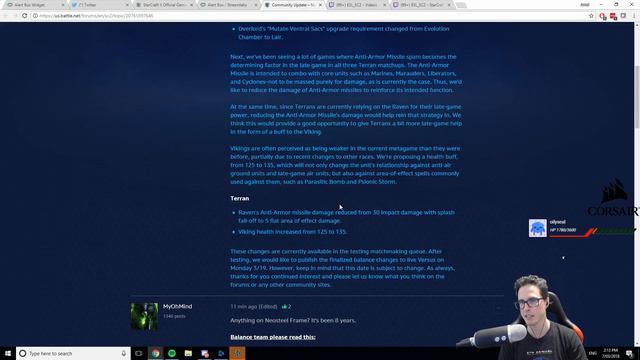 No More Raven Missiles, Zerg drops to Lair Tech! Balance Patch First Impressions смотреть онлайн