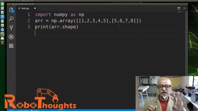 Lesson 18 – Numpy Array Shape for Machine Learning смотреть онлайн