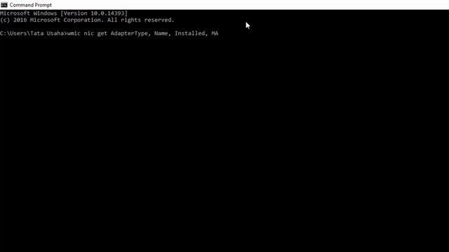 Get All Network Adapter Details Using Command Prompt смотреть онлайн