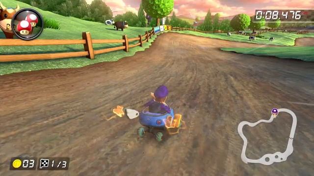 BAYESIC TRAINING PART 17 | How to play Moo Moo Meadows on 150cc смотреть онлайн