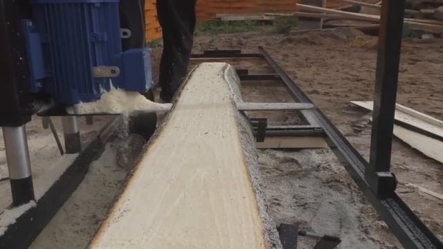 Пилорама шинная электрическая смотреть онлайн