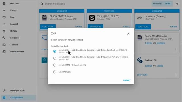 ZigBee install error on Home Assistant смотреть онлайн