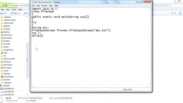 Java File handling tutorial смотреть онлайн