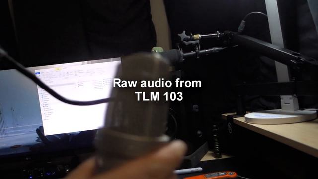 I bought a microphone from Temu that is desperately trying to copy the TLM 103 :P смотреть онлайн