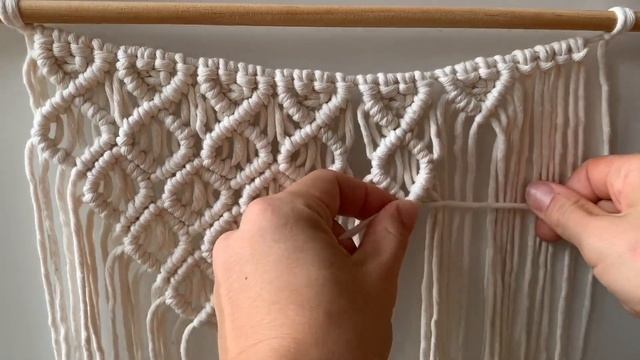 DIY EASY Macrame Cotton HANDBAG By  DIY MACRAME WORLD