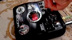 Zoom G2 multi-effects pedal demo and tutorial